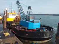 1968 Dredger - Grab Hopper Dredger For Sale & Charter