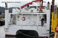 Catamaran 142 Pax with cargo room / crane