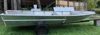 19’6 x 6’6 Aluminum Work Boat