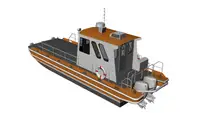 10M ALUMINUM WORKBOAT - LANDING CRAFT