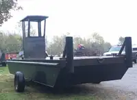 23'6 x 8' x 30" Steel Work Barge - Built to order