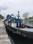 64′ x 18′  1100 hp Tug with Retractable Wheelhouse