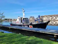 15M WORKBOAT WITH CRANE AND ADDITIONAL RIB FOR SALE