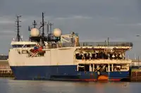 254' Seismic Survey Ship